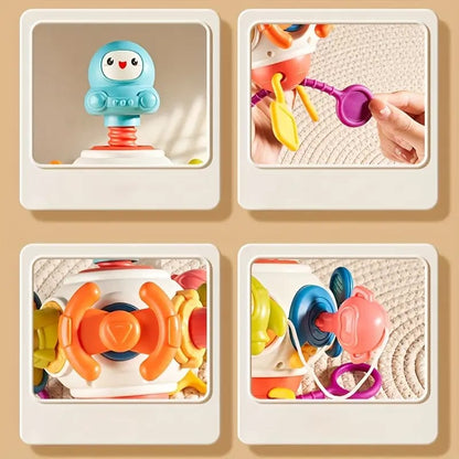 8in1 Multifunctional Space Busy Activity Play Set for Toddlers