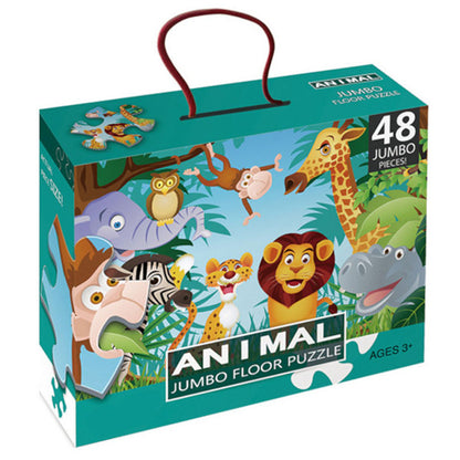 Animal Jumbo Floor Jigsaw Puzzle – 48 pieces