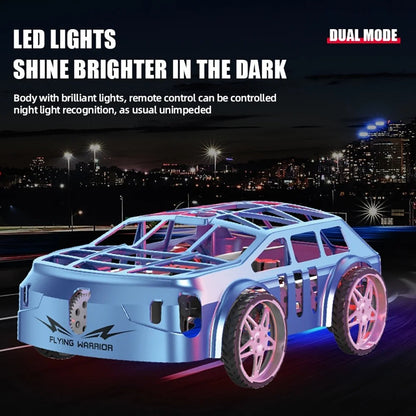 RC Drone Air Racer Flying Car One Click Take Off/Landing with LED Lights