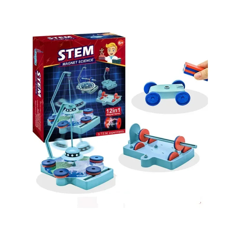 STEM Magnet Science - 12in1 Scientific Magnet Game