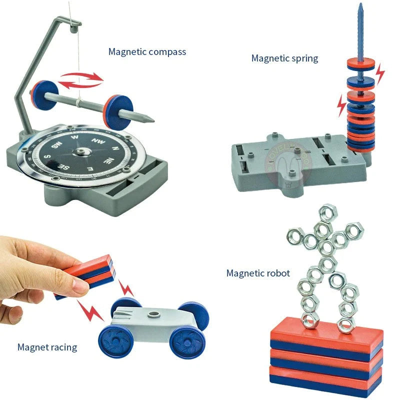 STEM Magnet Science - 12in1 Scientific Magnet Game