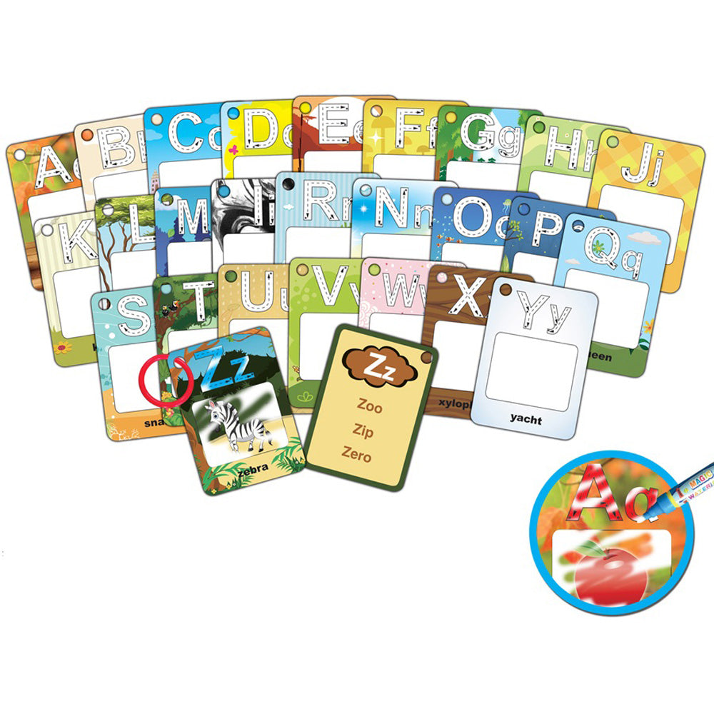 Alphabets Magic Water Word Cards