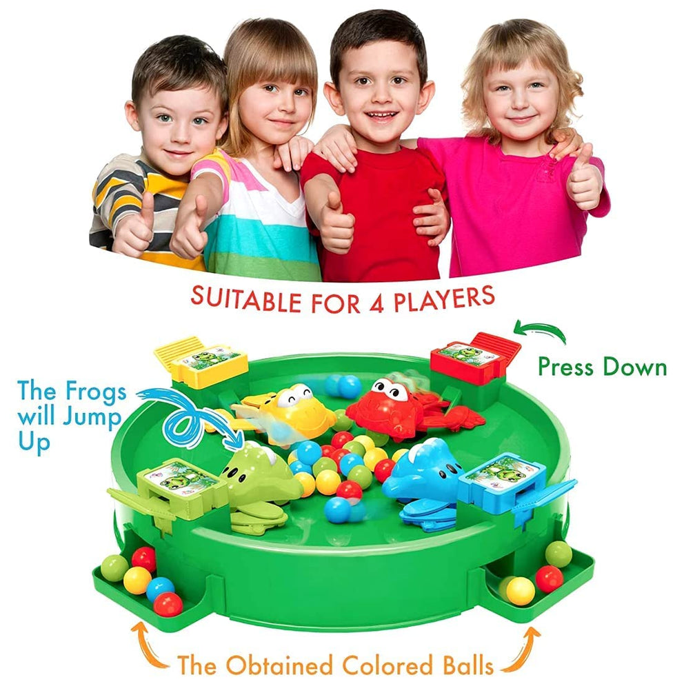 Happy Little Crocodile Interactive Ball Game For Kids