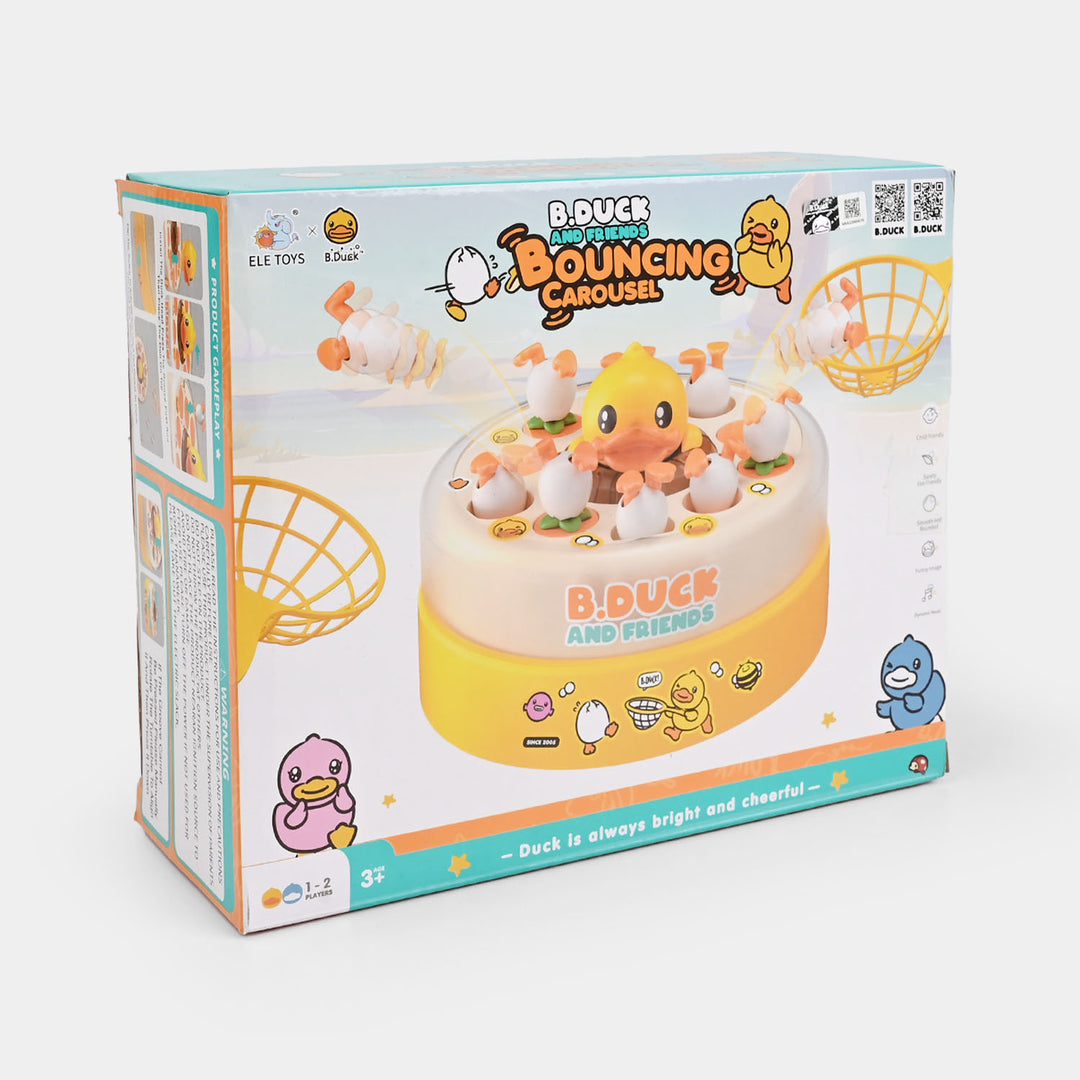 Electric Bouncing Duck Catching Game