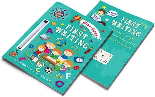 Kids First Writing Wipe & Clean - Book