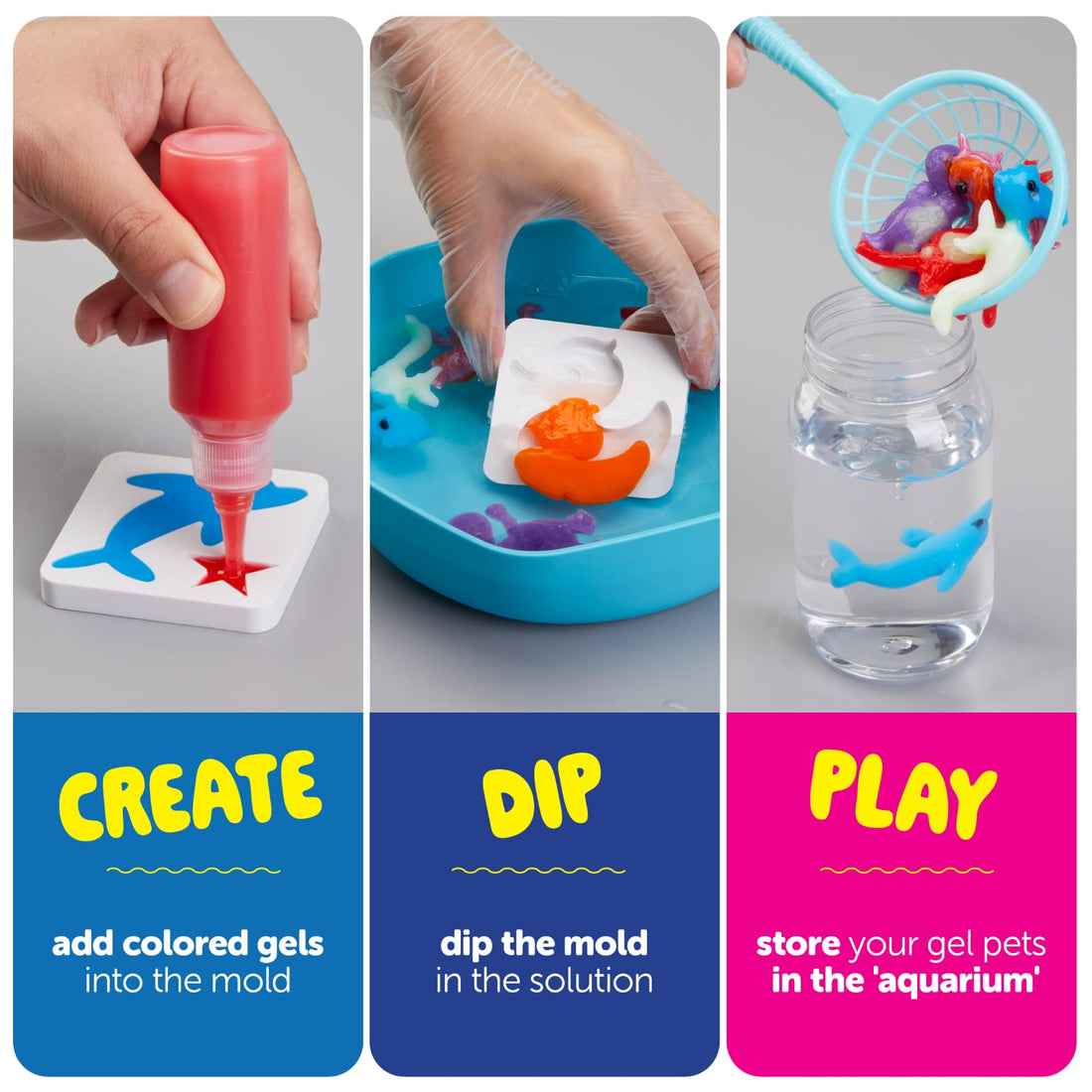 Magical Waterscape – DIY ELF Water Gel Molding Toy