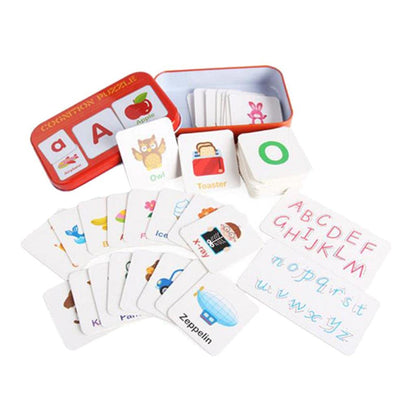 Alphabet Cognition Flash Cards (Tinbox)