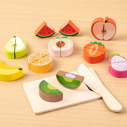 Wooden Cutting Fruit Set