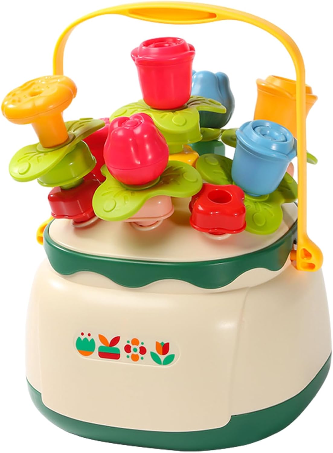 Huanger Flower Nails – Multifunctional Stacking and Shape Sorting Toy