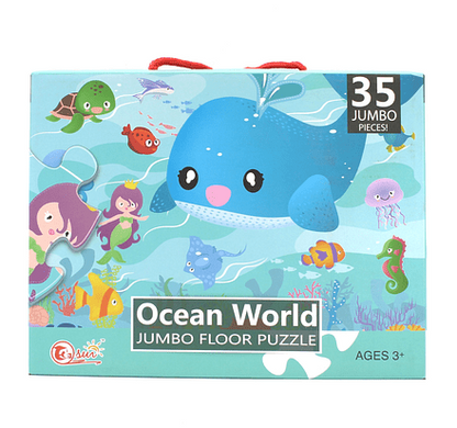 Ocean Wrold Jumbo Floor Jigsaw Puzzle – 35 pieces