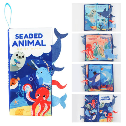 Sea Bed Animal- Soft Crinkle Cloth Book for Babies