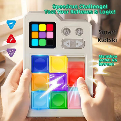 Electronic Brain Teaser Slide Puzzle 1000 Challenges Game