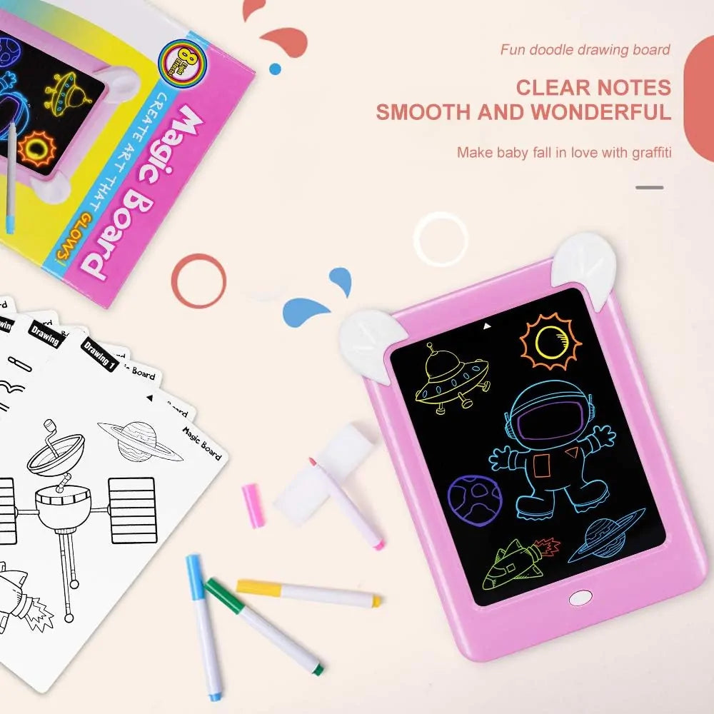 3D Magic Board Light Up Drawing Pad