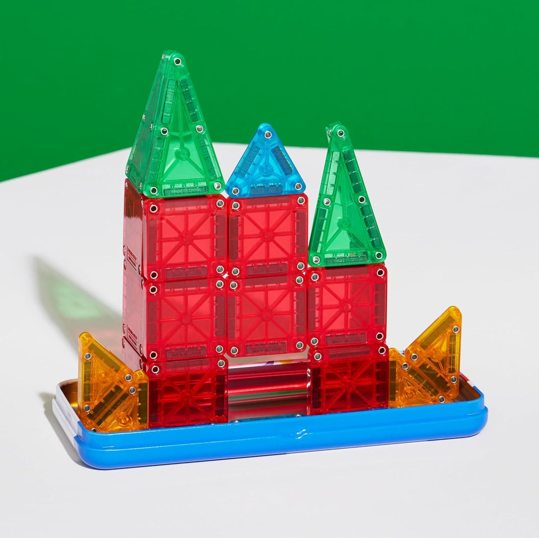Mini Travel Magnetic Tile Blocks Set 45 Pieces