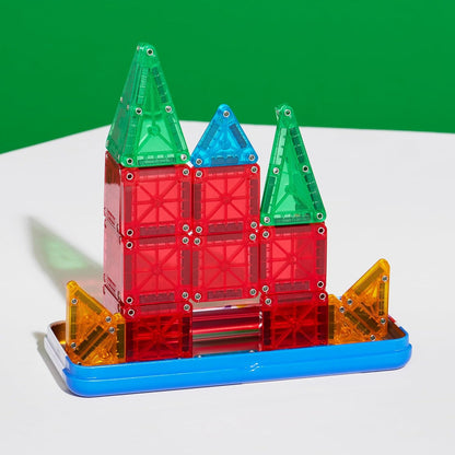 Mini Travel Magnetic Tile Blocks Set 45 Pieces