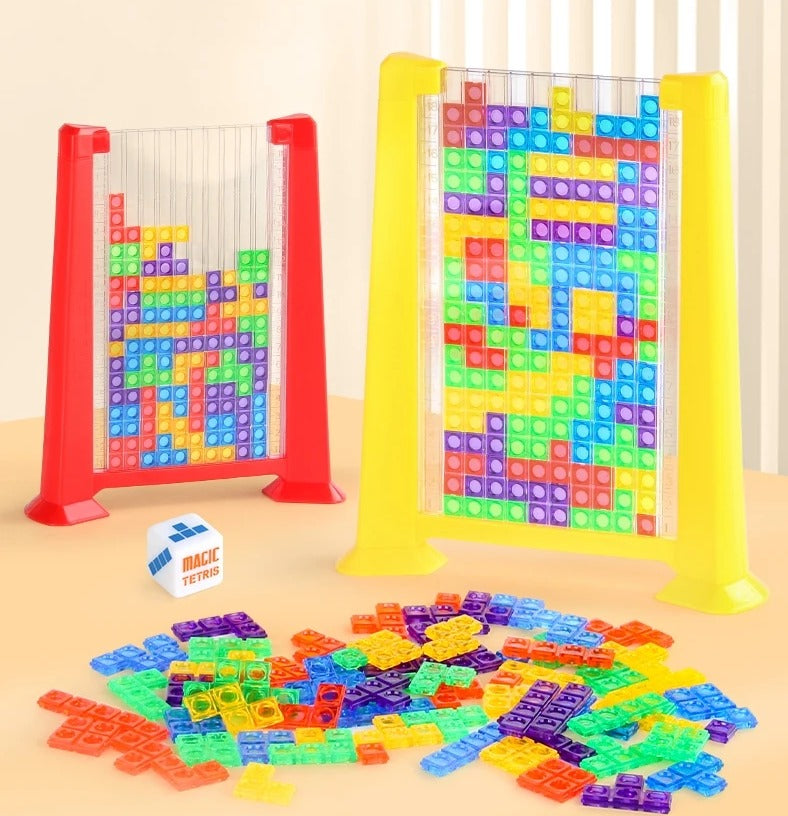 Brain Teaser Tetris Blocks Game: 70 pcs