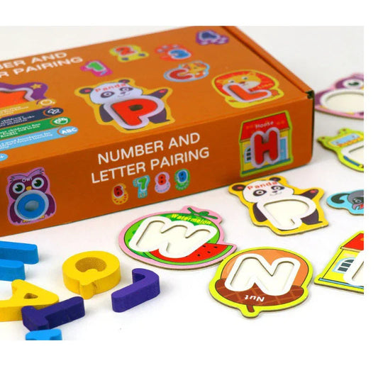 Letters Educational Pairing Game for Kids