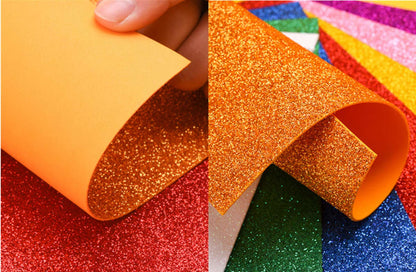Kid's Craft Glitter Foam Sheets