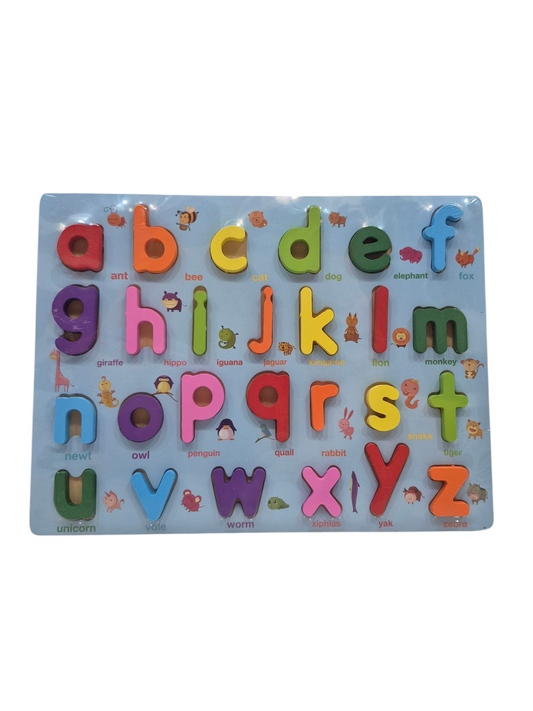 Small Letter Wooden Puzzle