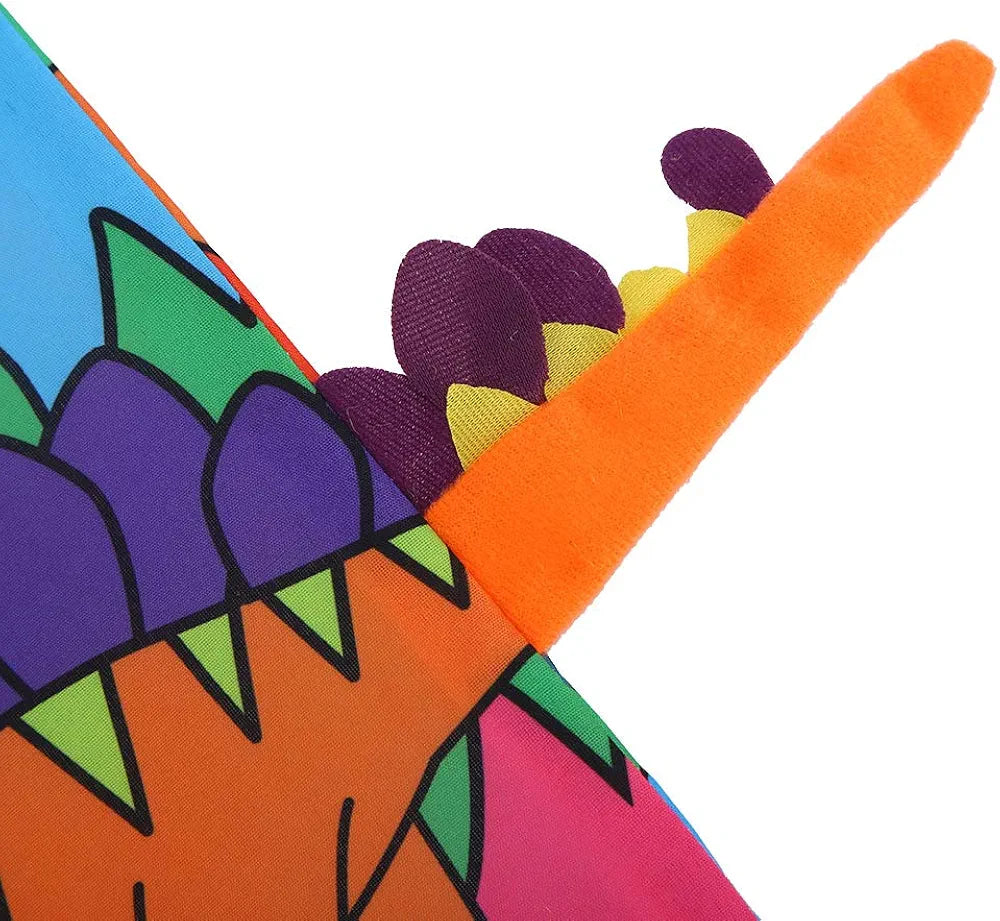 Dino Tails- Soft Crinkle Cloth Book for Babies