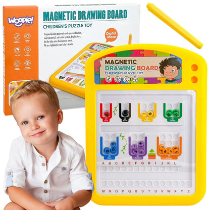 Magnetic Letter Maze Drawing Board