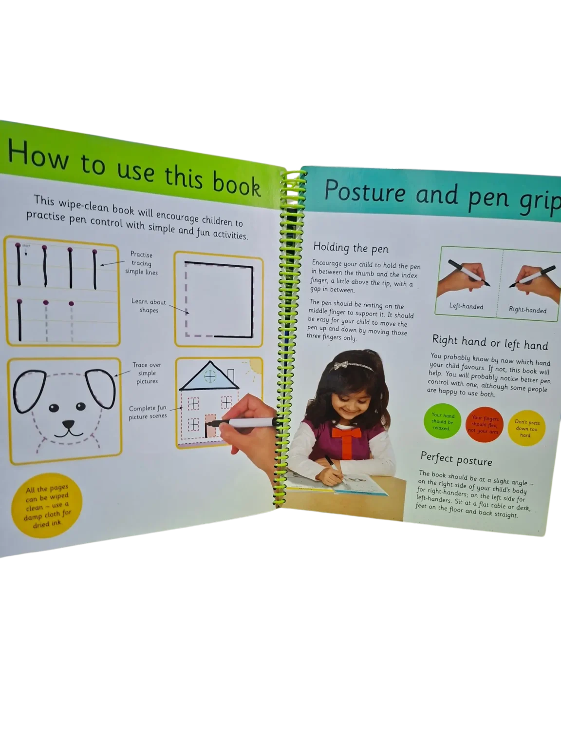 Roger Priddy Wipe Clean: Starting Pen Control: Includes a Wipe-Clean Pen