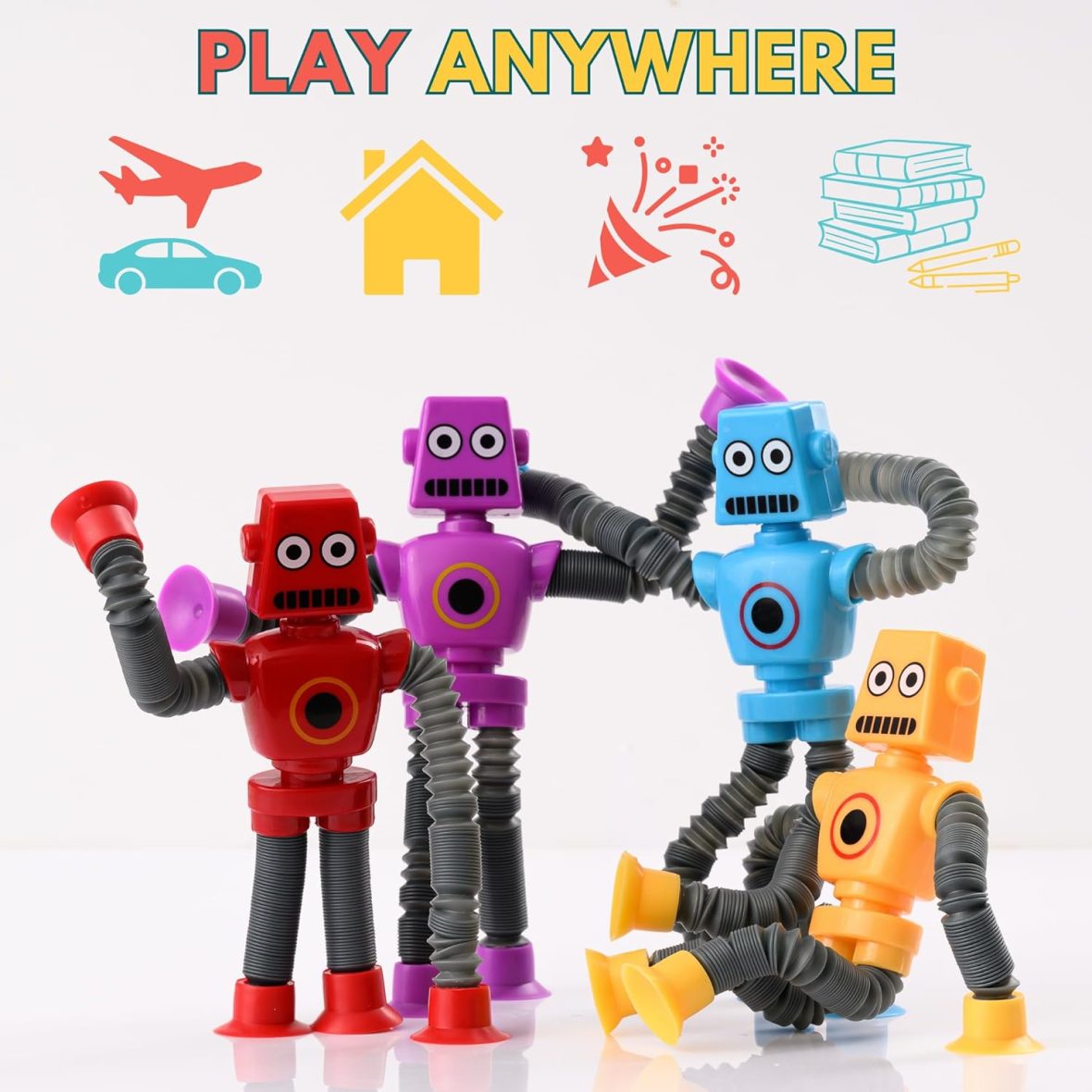 Sensory Robot Pop Tube Fidget Toy