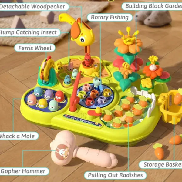 Farm Amusement Park Multifunctional Magnetic Game Table