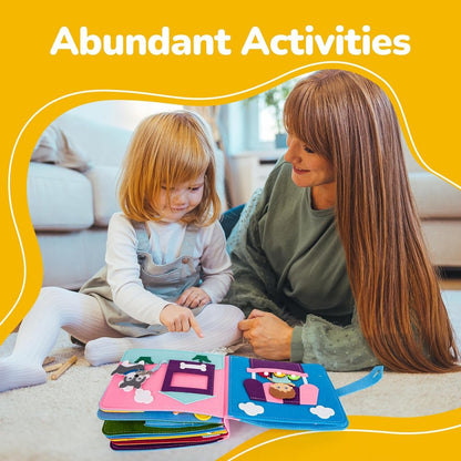 Montessori Felt Quiet Activity Book