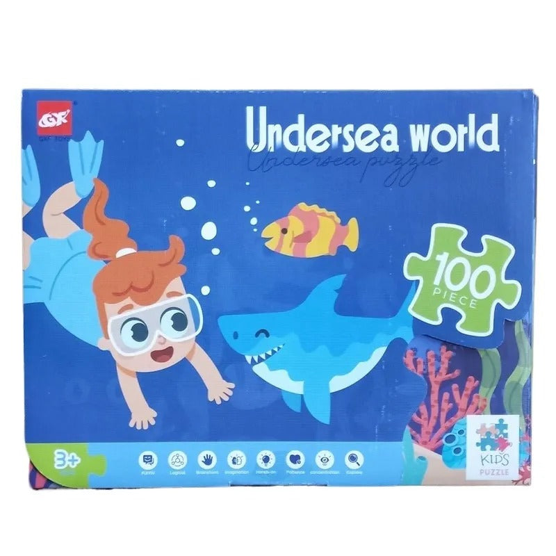 Undersea World Jigsaw Puzzle – 100 pieces