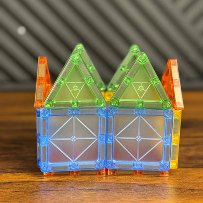 20 Pcs Mini Tiles Magnetic Building Blocks for Kids