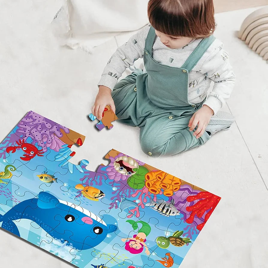 Ocean Wrold Jumbo Floor Jigsaw Puzzle – 35 pieces