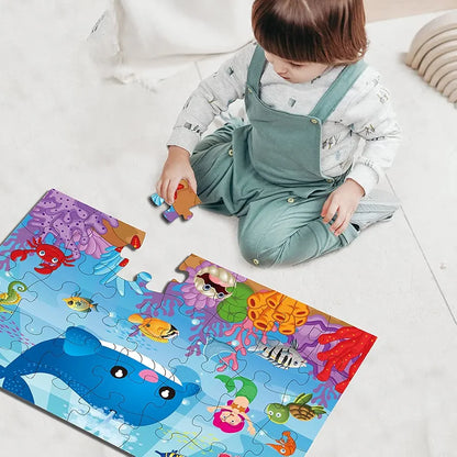 Ocean Wrold Jumbo Floor Jigsaw Puzzle – 35 pieces