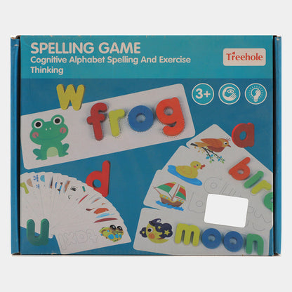 Wooden Spelling Learning Game