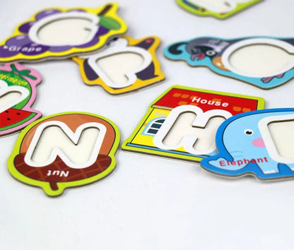 Letters Educational Pairing Game for Kids