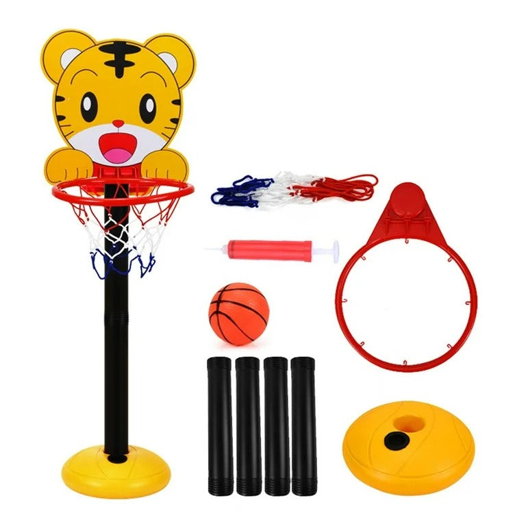 Indoor Outdoor Adjustable Basketball Play Set For Kids
