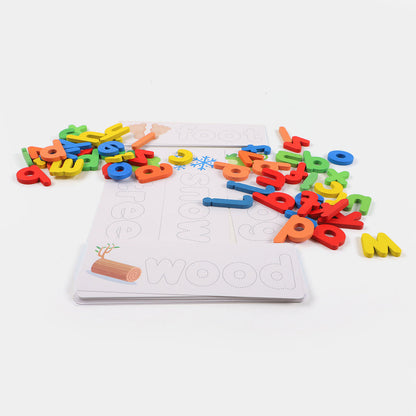 Wooden Spelling Learning Game