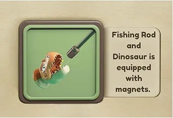 Dino Libra Math Balancing and Fishing Toy for Kids