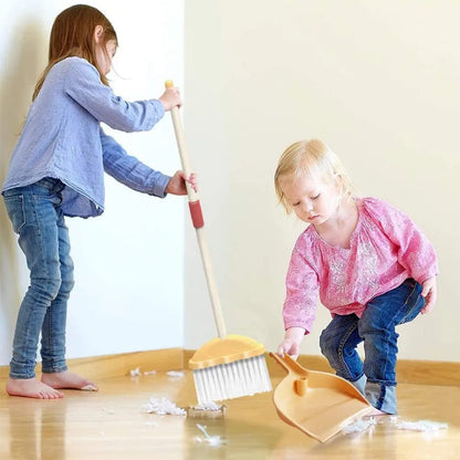 Kids Cleaning Set: Pretend Play Housekeeping Toy (8 pieces)