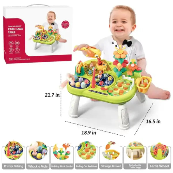 Farm Amusement Park Multifunctional Magnetic Game Table