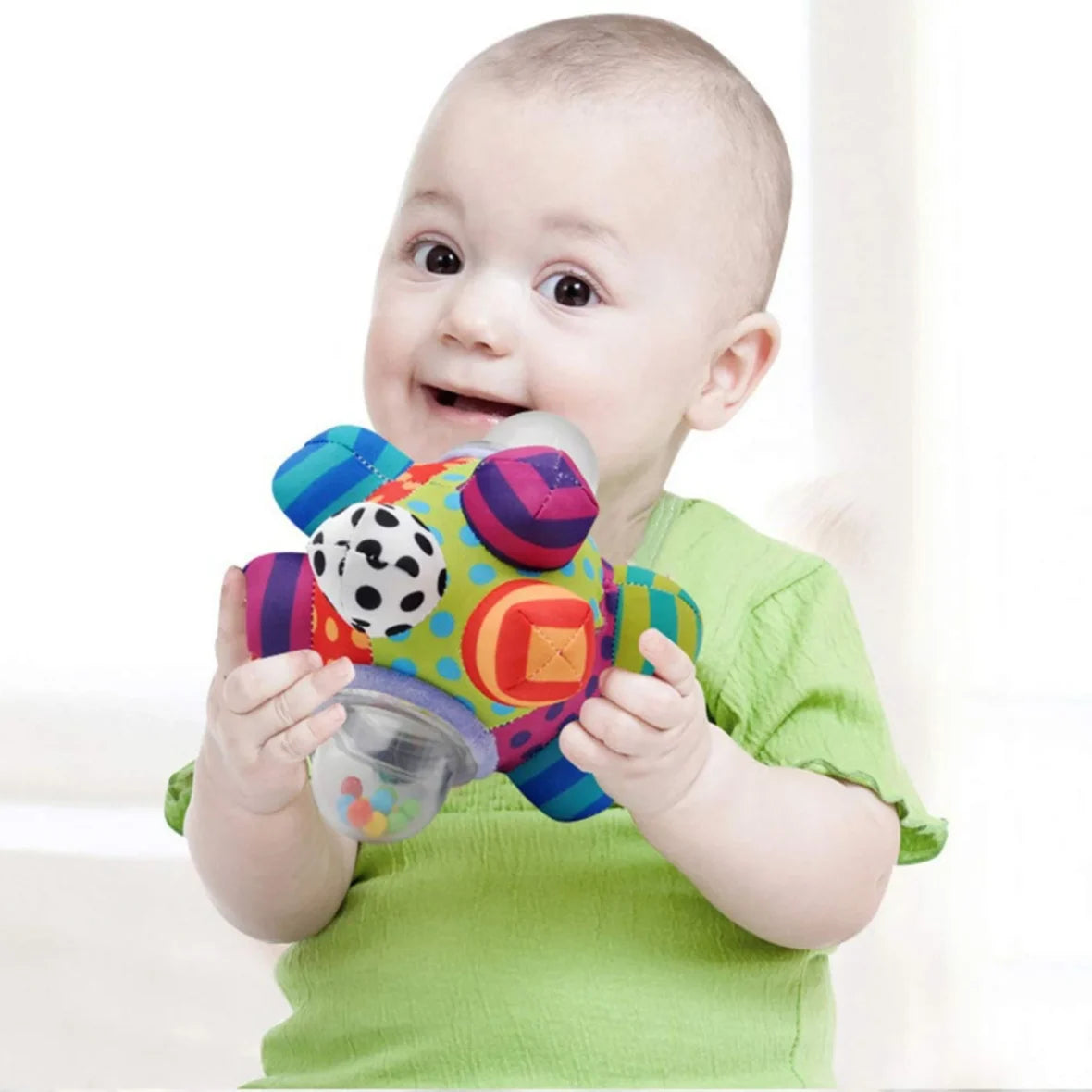 Baby Developmental Bumpy Rattle Ball