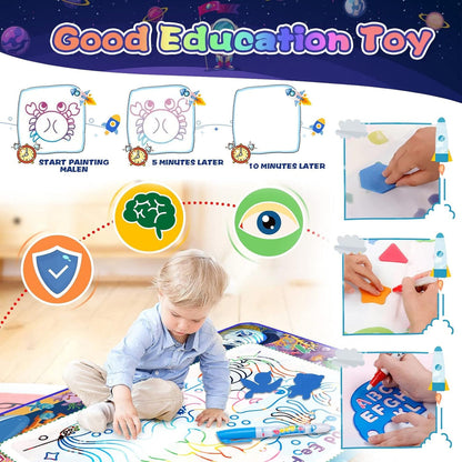 Magical Aqua Doodle Canvas Washable Drawing Mat
