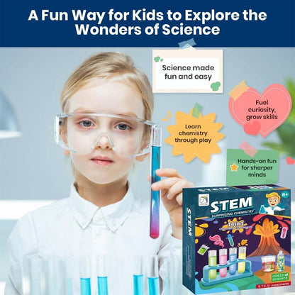 STEM Chemistry Experiment Kit – 14-in-1 Science Lab Set