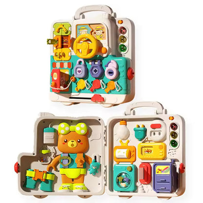 Multifunctional Busy and Sensory Board with Light and Sound