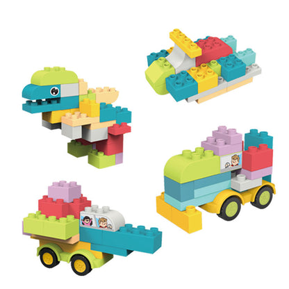 Educational Building Fun Soft Blocks: 53 pcs