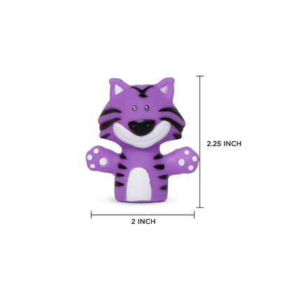 Zoo Animals Silicon Finger Puppets