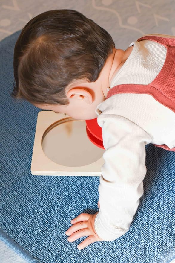 Wooden Peekaboo Mirror Puzzle