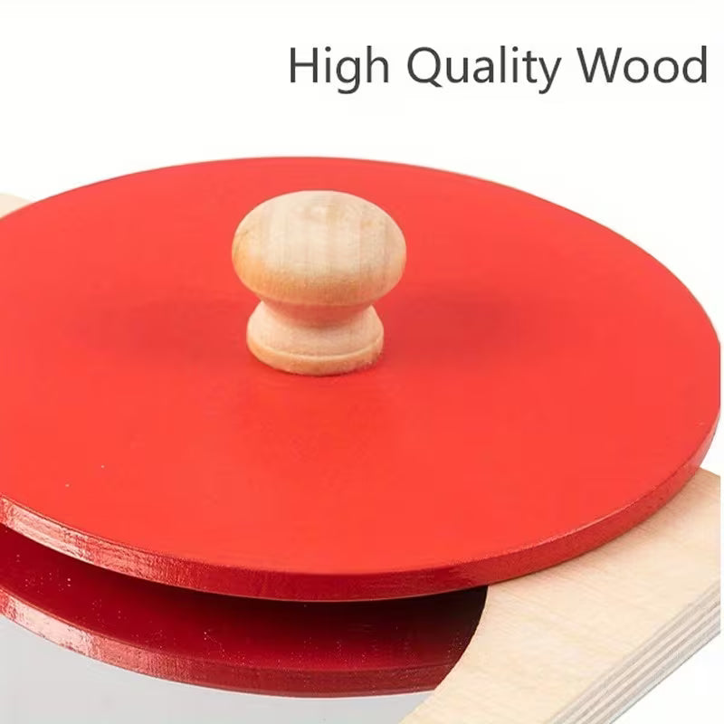 Wooden Peekaboo Mirror Puzzle